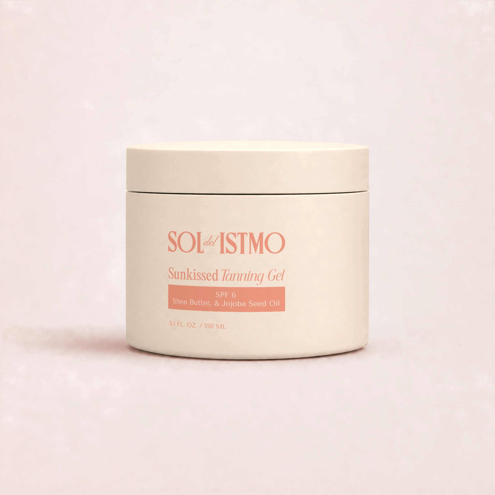 Sol del Istmo Sunkissed Tanning Gel, 150 ml jar, SPF 6